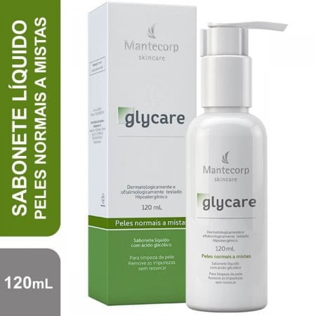 Sabonete Líquido Facial Glycare 120ml