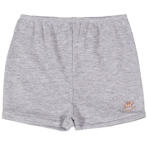 Short para bebê em suedine Mescla - Up Baby 