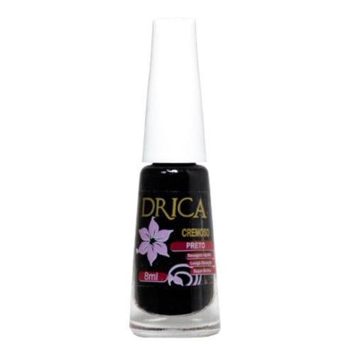 Esmalte Drica Cremoso Preto 8ml