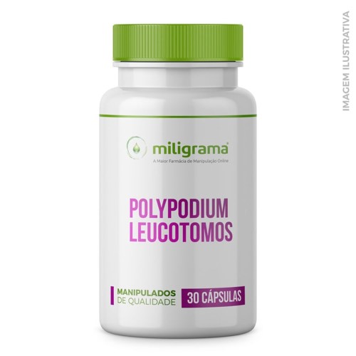 Polypodium leucotomos 250mg - Fotoproteção 30 Cápsulas