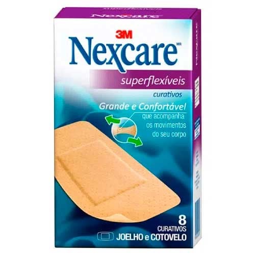 Curativo Nexcare Transparente com 10 unidades