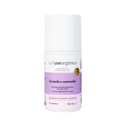 Desodorante Natural Lavanda e Camomila 55ml - Use Orgânico