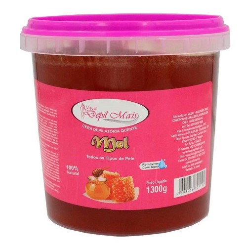 Cera Quente Depil Mais Mel 1300g