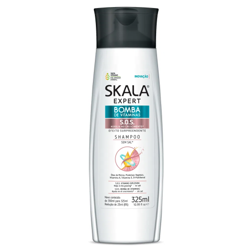 Shampoo Skala Expert Bomba de Vitaminas 350ml