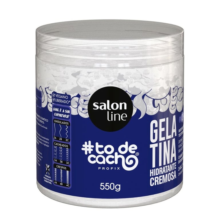 Gelatina Salon Line #Todecacho Hidratante Cremosa 550g