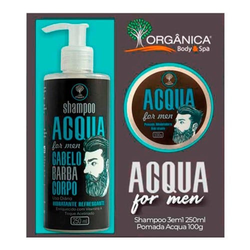 Orgânica Kit Masculino Acqua For Men