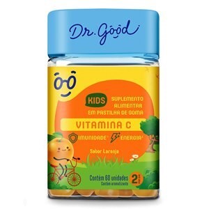 Suplemento Alimentar Dr. Good Vitamina C Kids com 60 Gomas