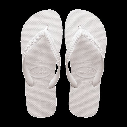 Chinelo Havaianas Top Branco 45/46