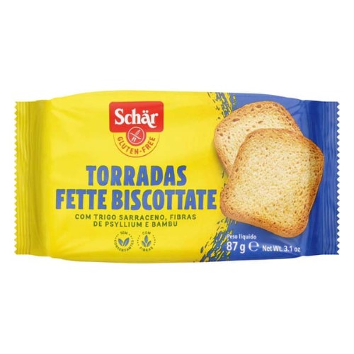 Torrada sem Glúten Schär Pacote 87G