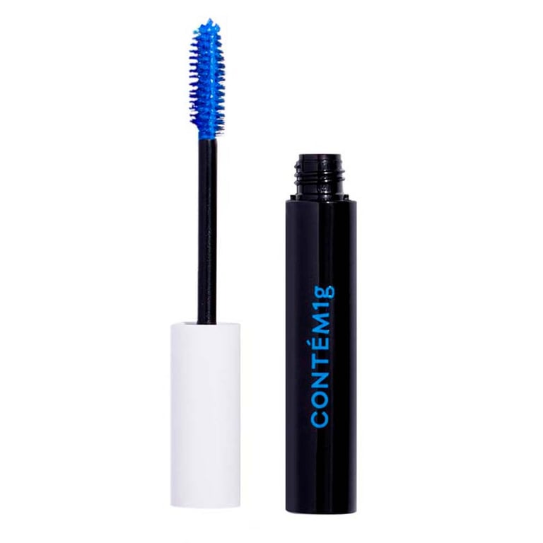 Mascara Para Cilios Contem 1g Colorida Ultra Marino 10g