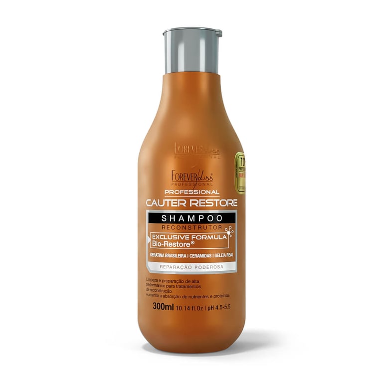 Shampoo Cauterização Cauter Restore Forever Liss 300 ml