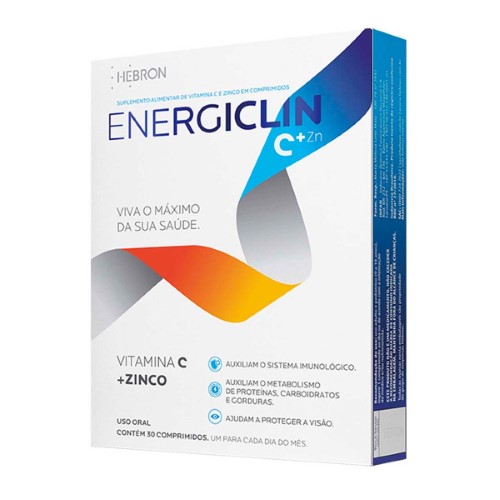 Energiclin C + Zinco 30 Comprimidos