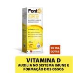 Vitamina D Font D 200UI Gotas com 10ml