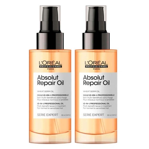 L`oréal Professionnel Absolut Repair Óleo 10 em 1 Kit Com 2 Unidades