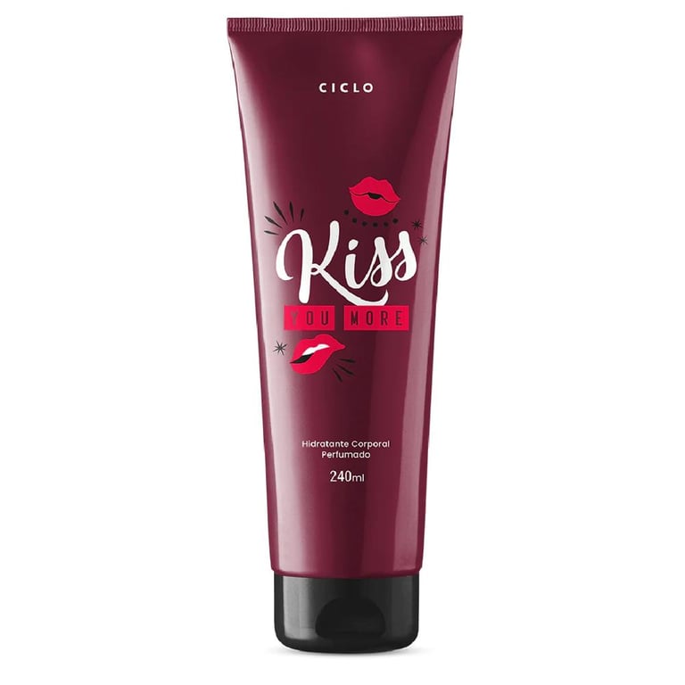 Ciclo Cosméticos Kiss Me More - Loção Hidratante Corporal 240ml