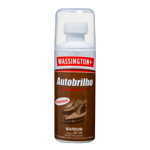 Líquido para Calçado Wassington Marrom 60ml