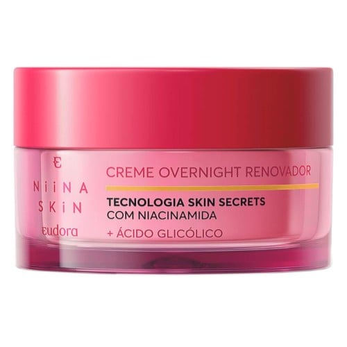 Creme Facial Overnight Renovador Niina Skin 45g