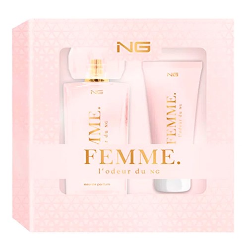 NG Parfums Lodeur du Femme Kit - EDP 100ml + Shower Gel 100ml