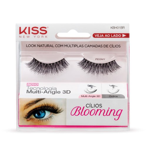 Cílios Postiços Kiss NY - Blooming Lash Peony