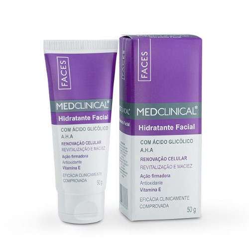 Hidratante Facial Medclinical Acido 50g