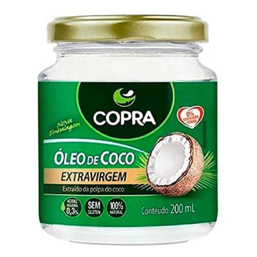 Óleo de Coco Virgem - Copra - 200ml