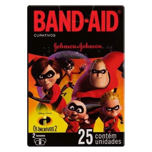 Curativos Band-Aid Infantil Mickey com 25 unidades