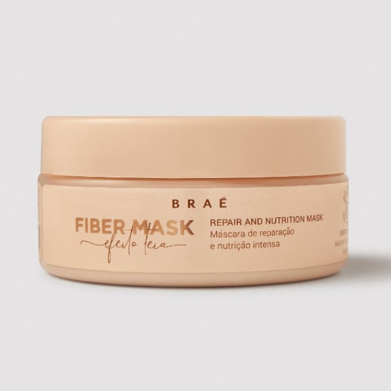 Máscara Capilar Braé Fiber Mask Efeito Teia 200ml