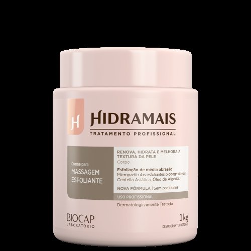 Creme para Massagem Esfoliante Hidramais – Muru Muru