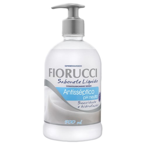 Sabonete Líquido Fiorucci Antisséptico pH Neutro 500ml