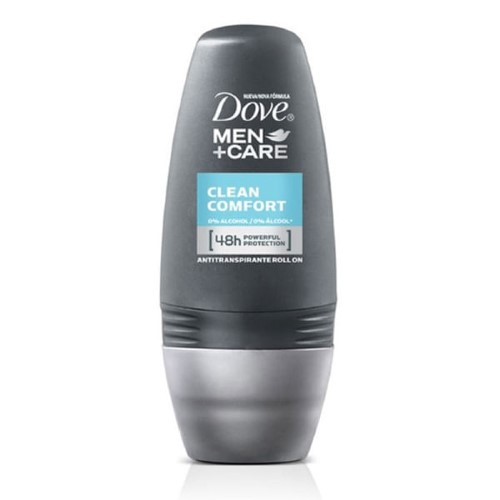 Desodorante Dove Rollon Men Clean 50Ml - Dove Men