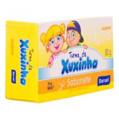 Sabonete Barrauel Turma Xuxinha Pro Milk Tradicional 80G - Baruel