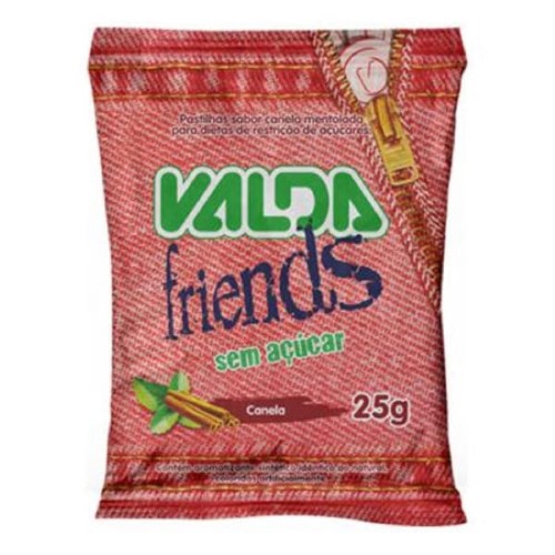 Pastilhas Valda Friends Canela 25G - Valda