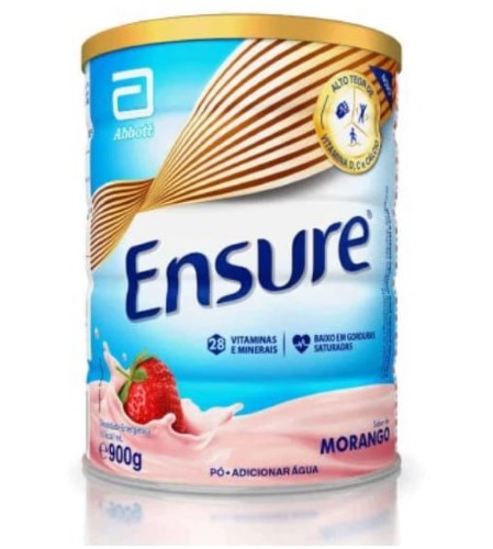 Suplemento Nutricional Ensure Morango 900g