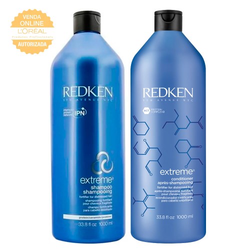 Redken Extreme Kit - Shampoo 1L + Condicionador 1L