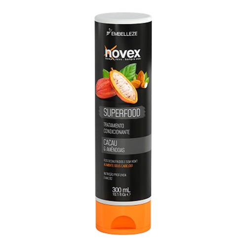 Condicionador Novex Superfood Cacau & Amêndoas com 300ml