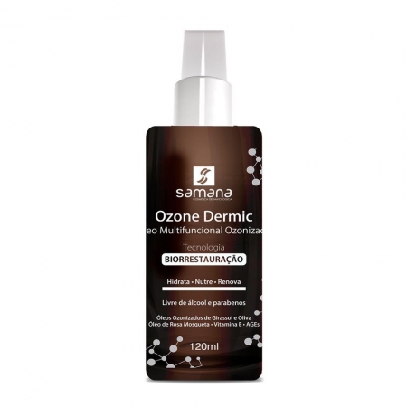 Samana Óleo Facial e Corporal Multifuncional Ozone Dermic 120ml