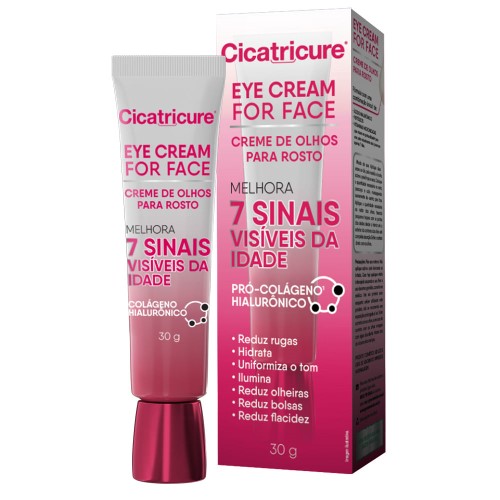 Creme De Olhos Para Rosto Cicatricure Eye Cream For Face 30g