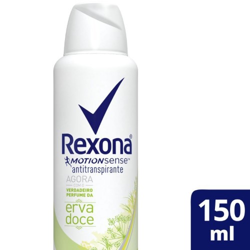 Desodorante Rexona Erva Doce Feminino Antitranspirante Aerossol com 150ml