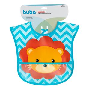 Babador Com Bolso Buba Baby Leão 1 Unidade