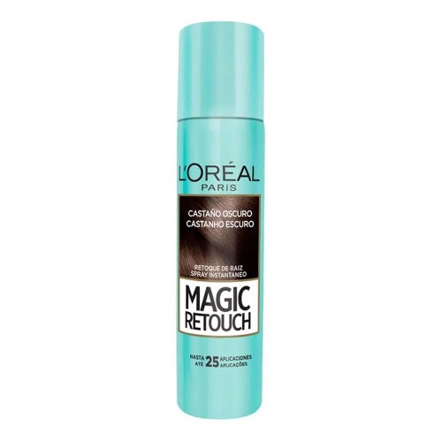 Retoque De Raiz Loreal Spray Instantâneo Magic Retouch Castanho Escuro 75ml