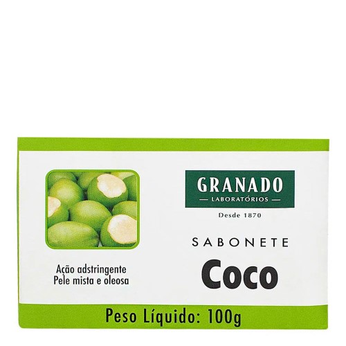 Sabonete Granado Glicerinado De Coco 100g