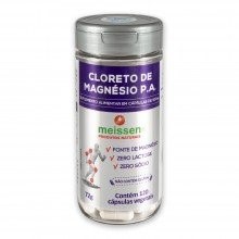 Cloreto de Magnésio PA 500mg Meissen 120 Cápsulas Vegetais