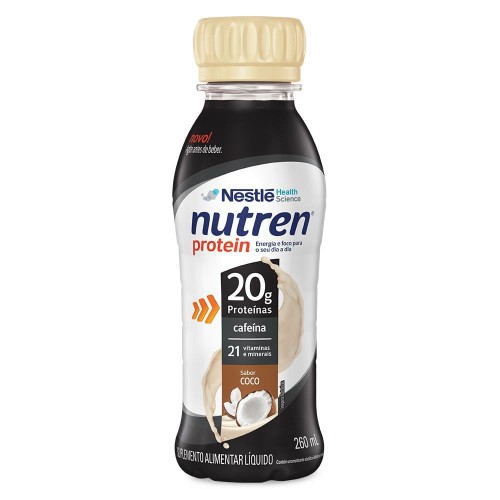 Suplemento Alimentar Nestlé Nutren Protein Coco 260ml