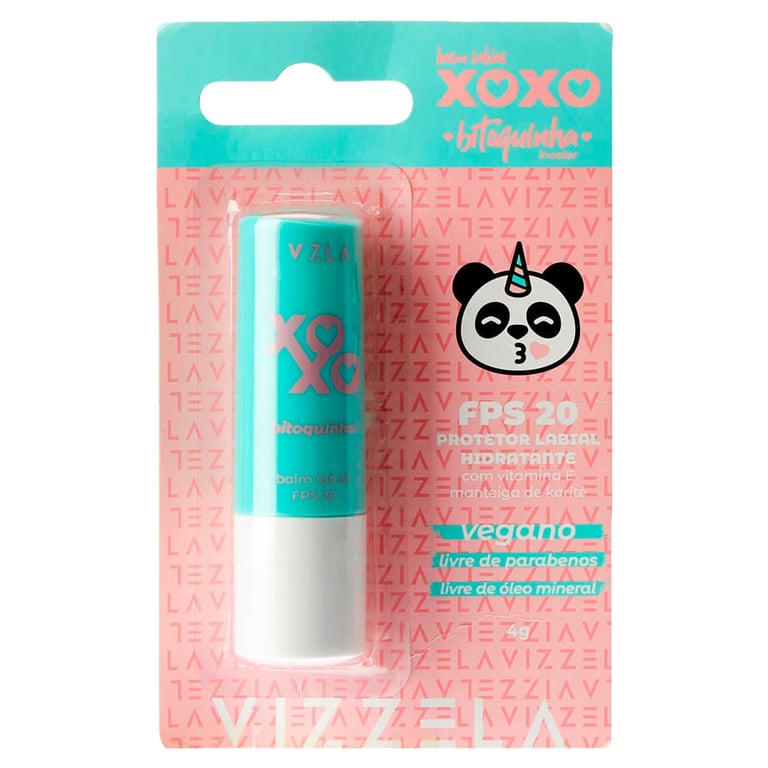 Balm Labial Xoxo Fps20 - Vizzela - Bitoquinha