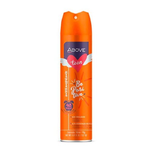 Desodorante Antitranspirante Above Teen Be Positive Aerosol 150ml