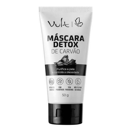 Máscara Vult Detox de Carvão 62g