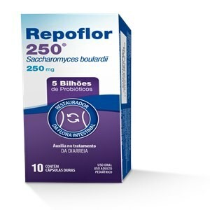 Repoflor 250mg 10 Cápsulas