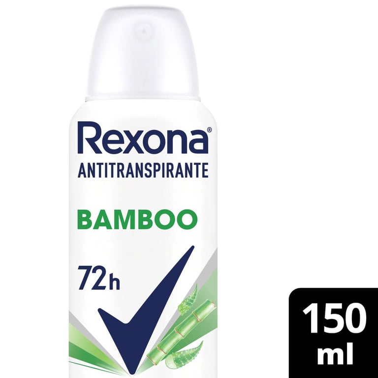 Desodorante Rexona Aerosol Bamboo Feminino - 175 ml