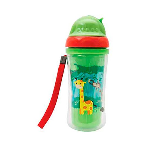 Copo Parede Dupla Buba Baby Animal Fun com 250ml