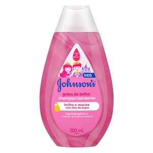 Shampoo Hidratante Infantil Johnson'S Kids Gotas de Brilho 200ml